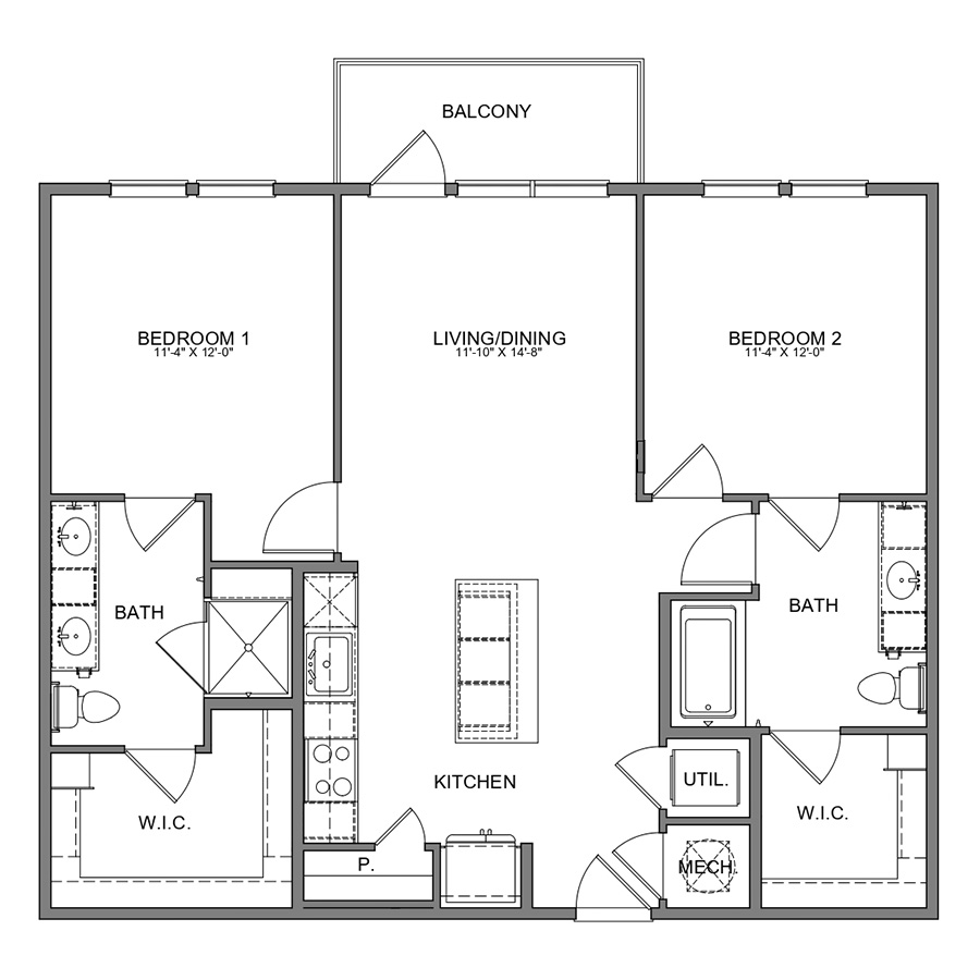 B1.1 floor plan