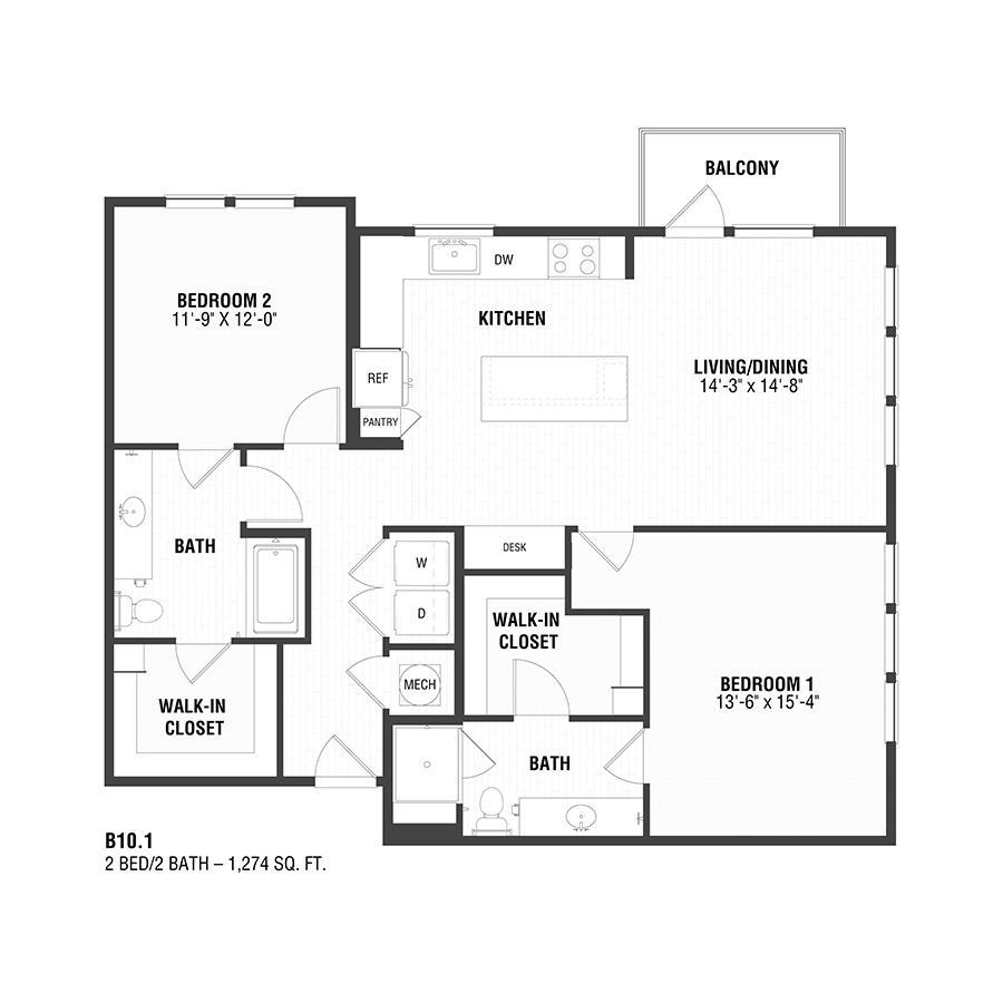 B10.1 floor plan