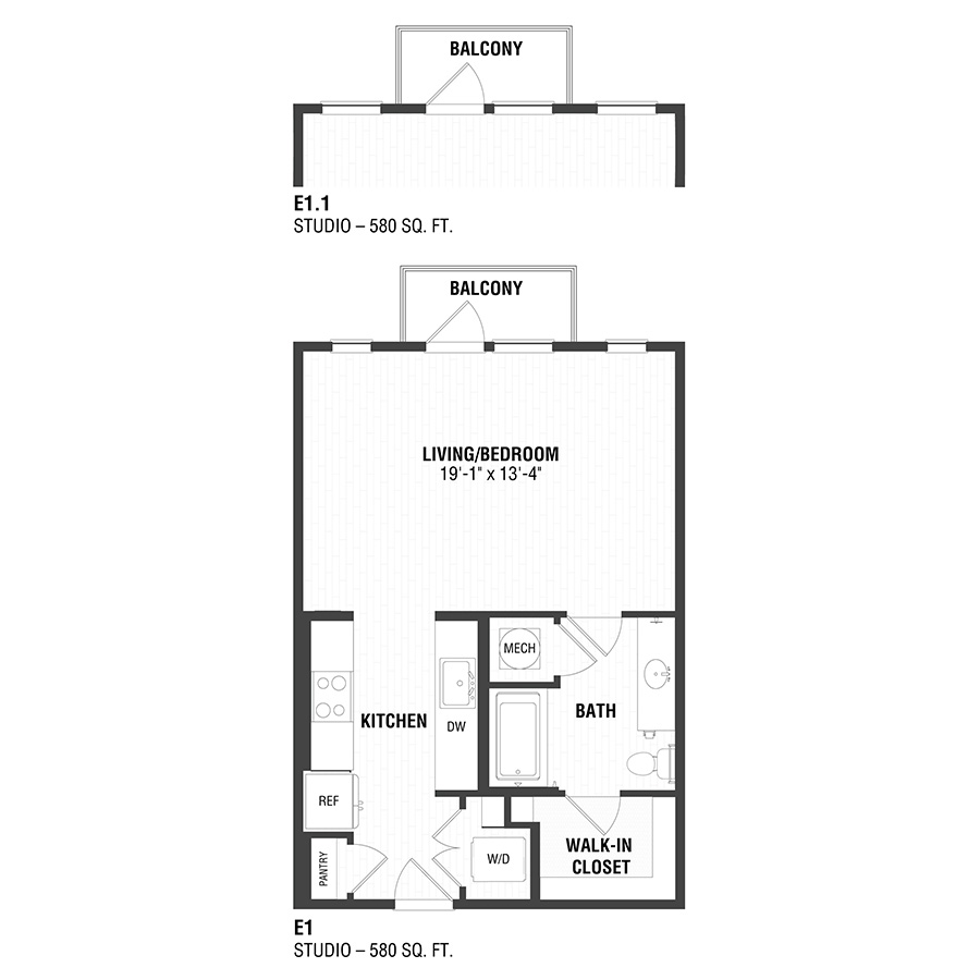 E1.1 floor plan