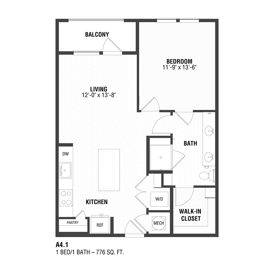 A4.1 floor plan