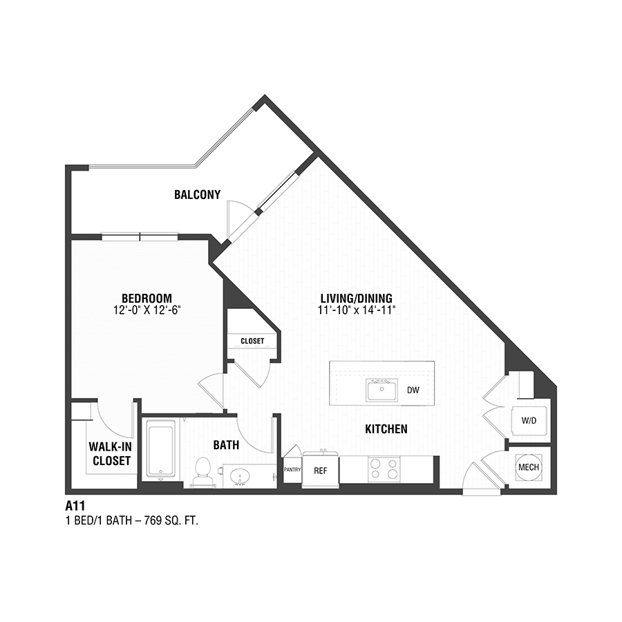 A11 floor plan