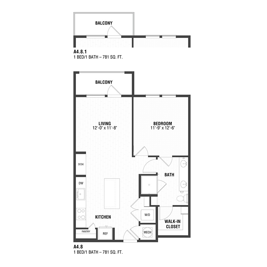 A4.8 floor plan