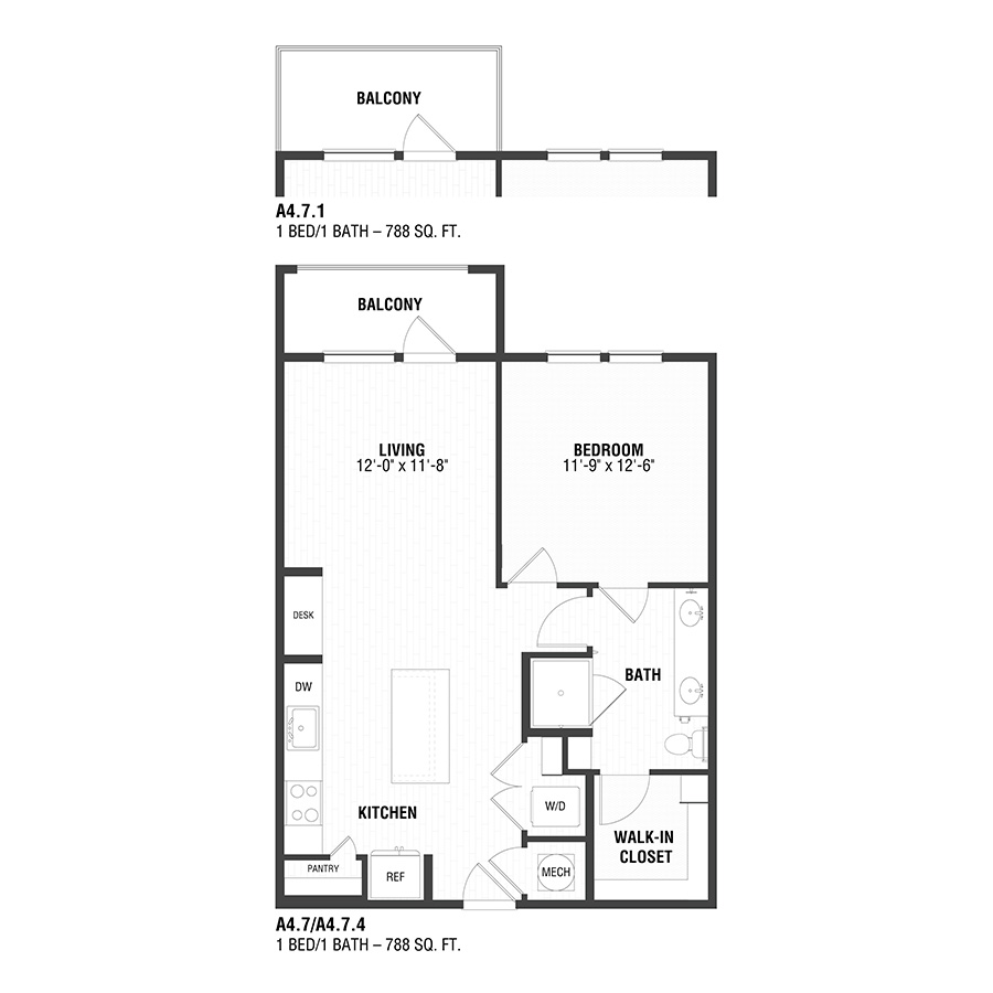 A4.7 floor plan