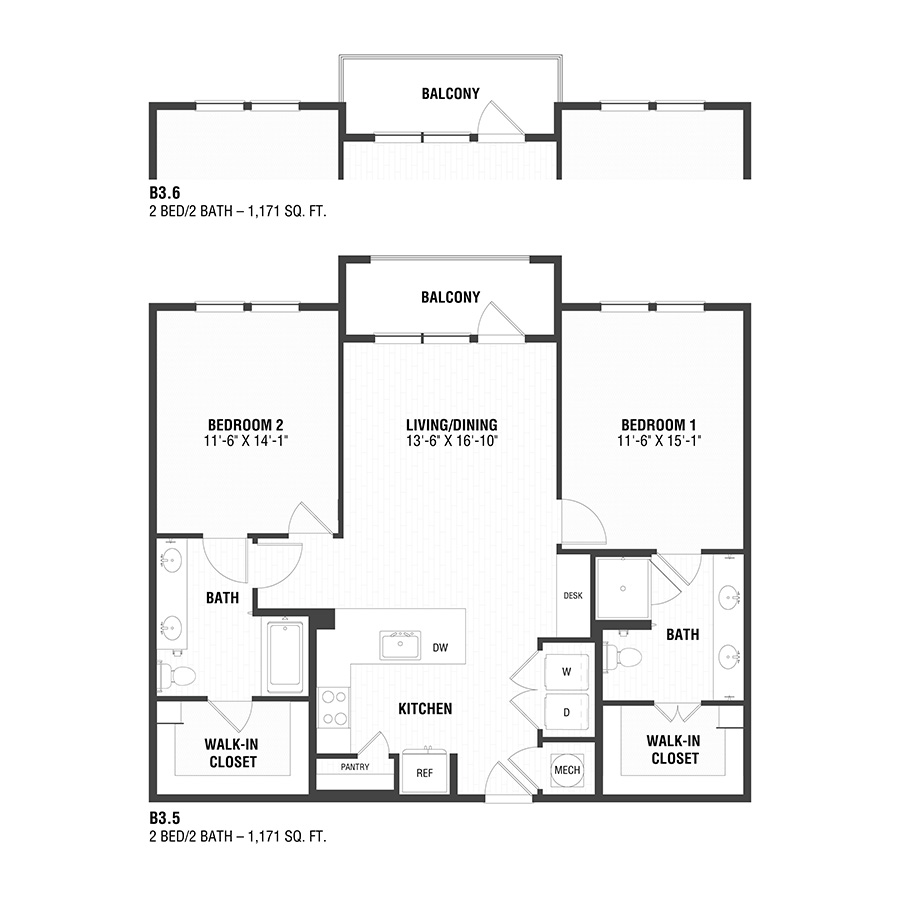 B3.5 floor plan