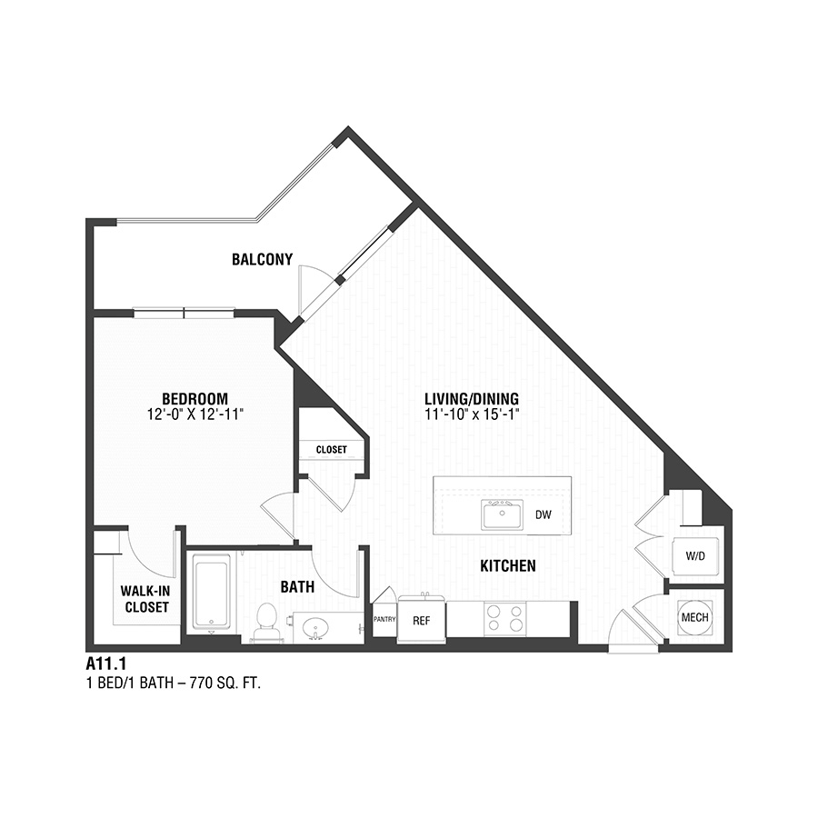 A11.1 floor plan