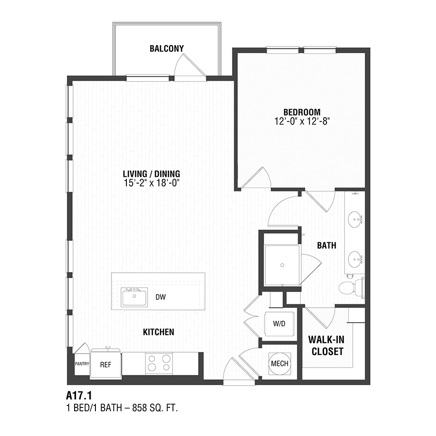 A17.1 floor plan