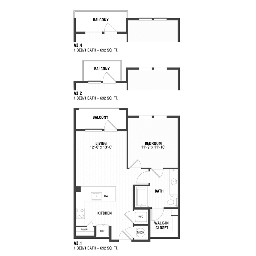 A3.1 floor plan