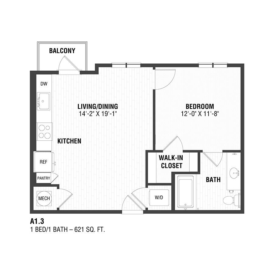 A1.3 floor plan