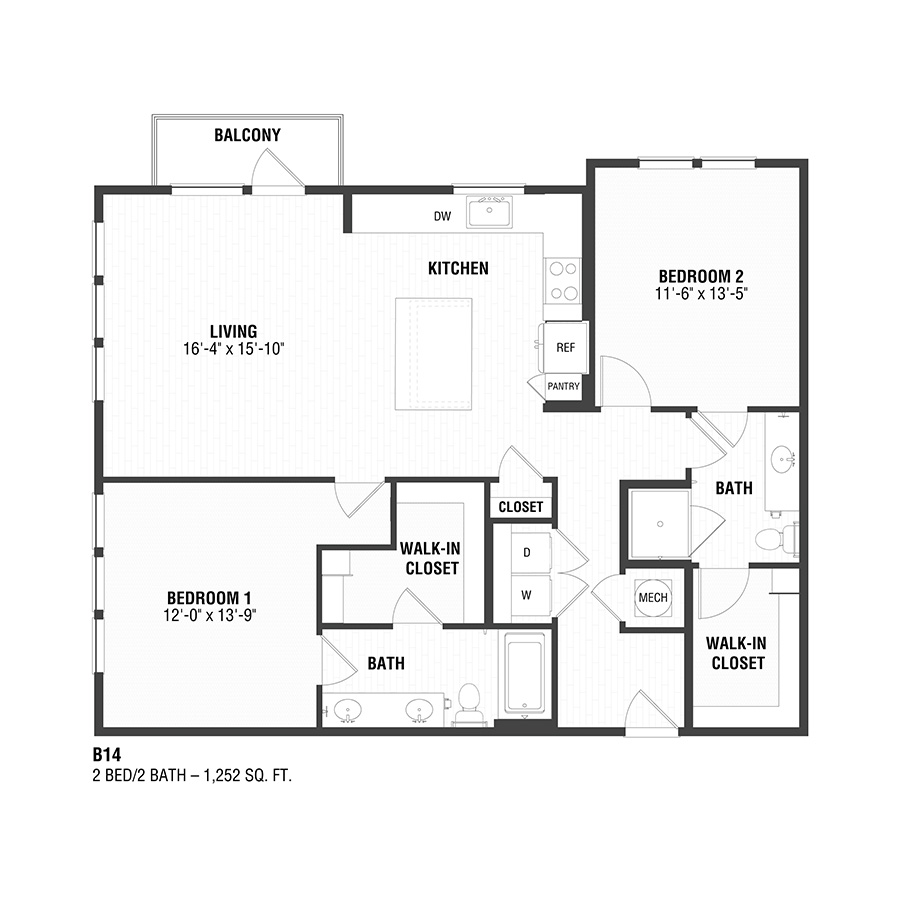B14 floor plan