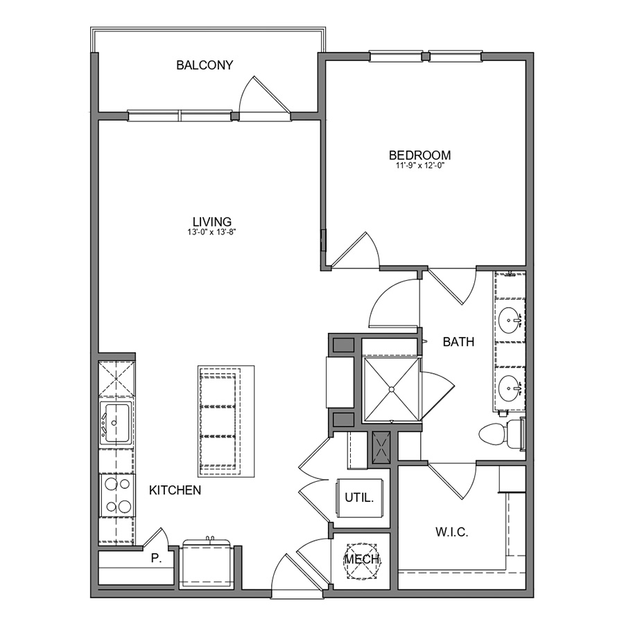 A14.1 floor plan