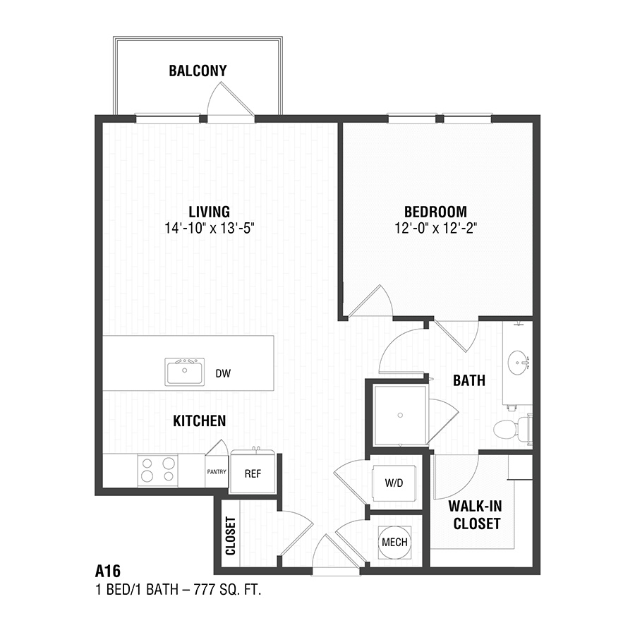 A16 floor plan