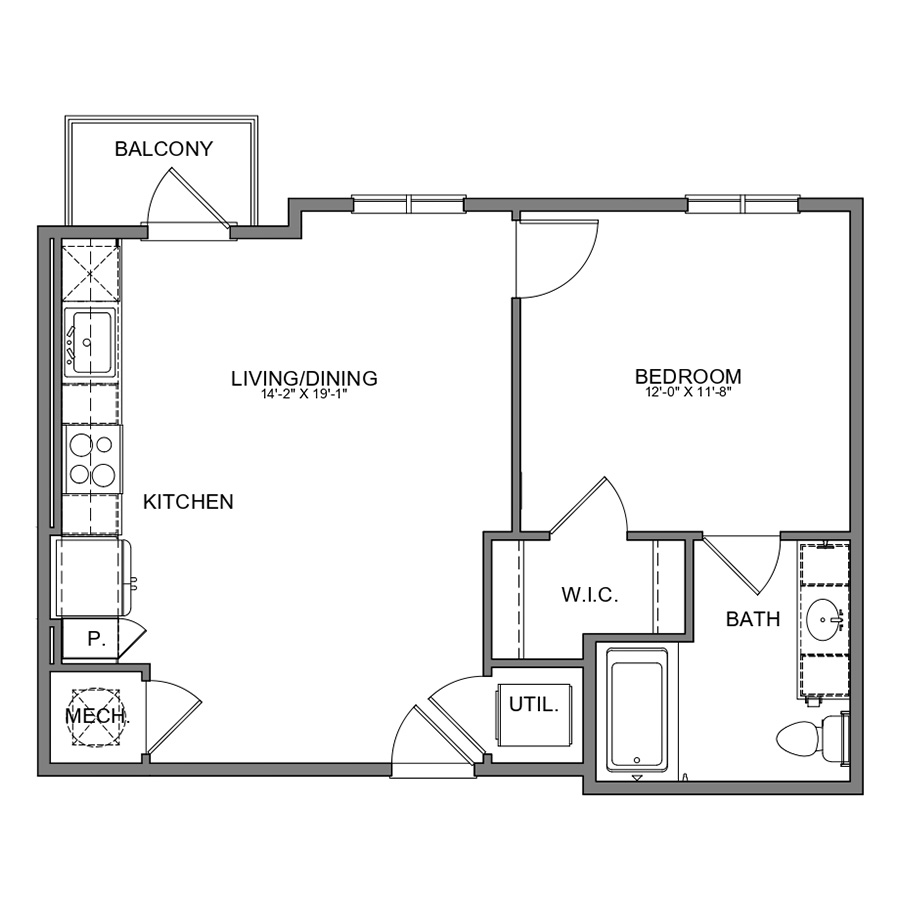 A1.2 floor plan