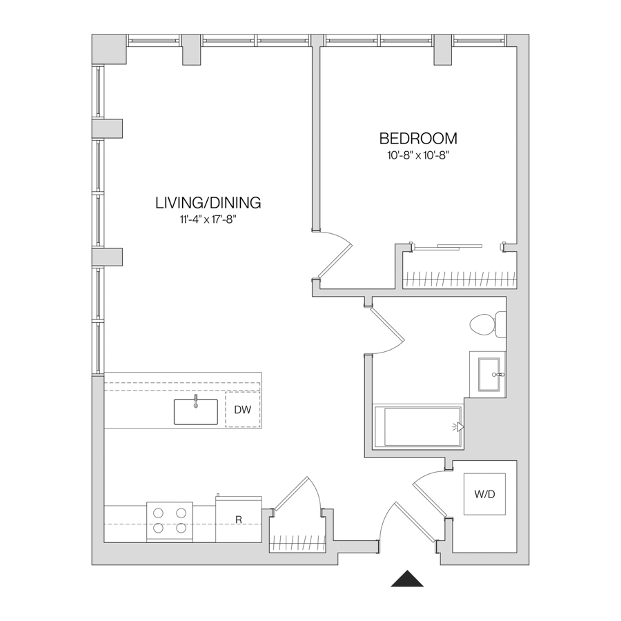 A6 floor plan