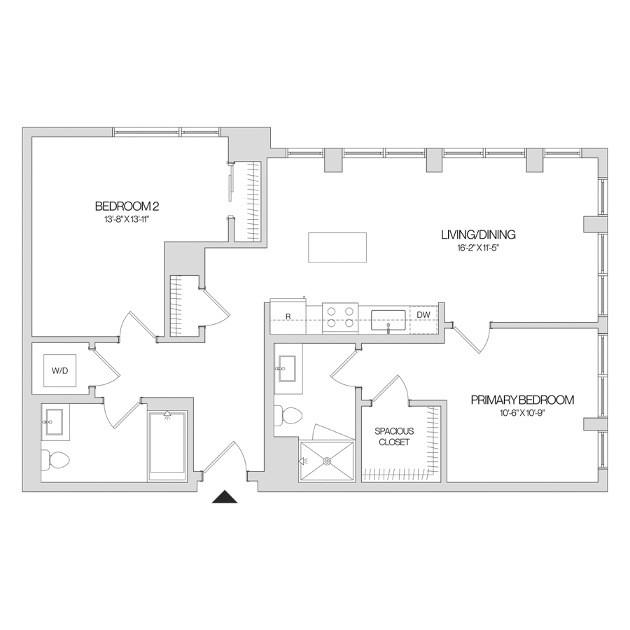 B2 floor plan