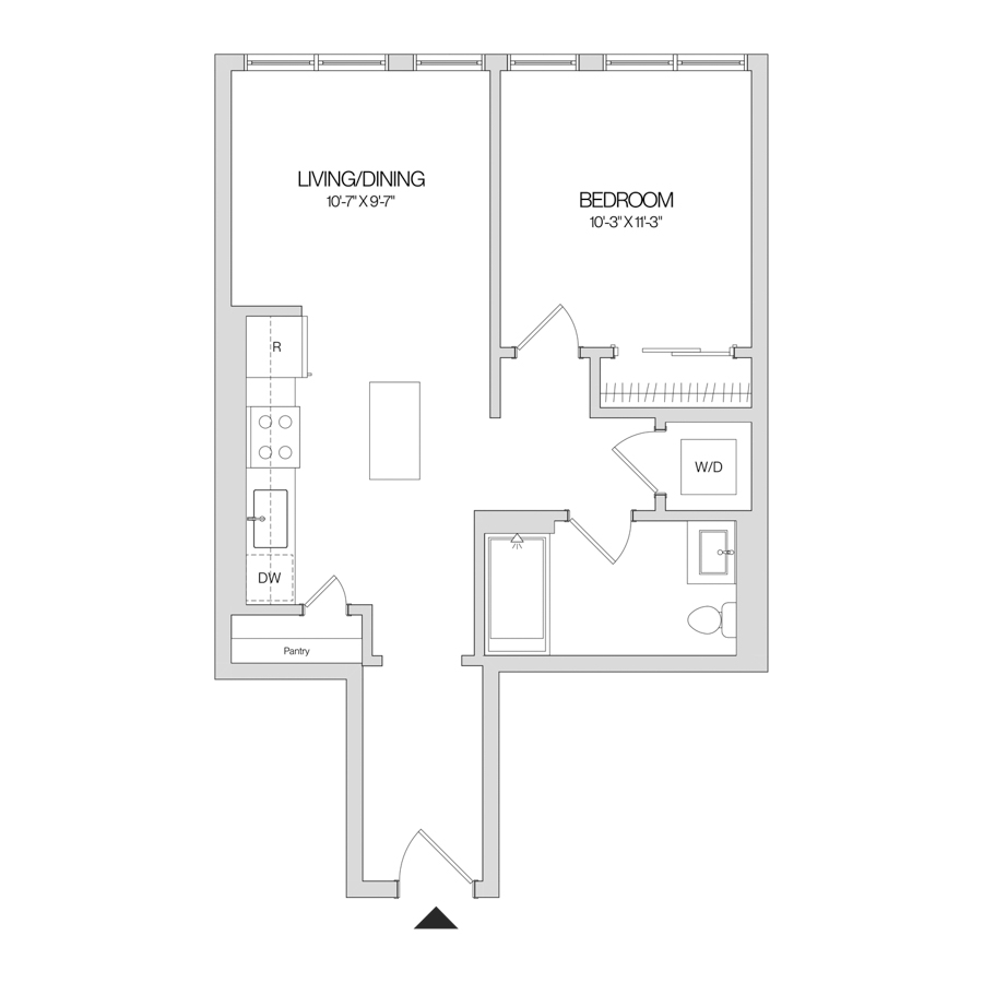 A3.1 floor plan