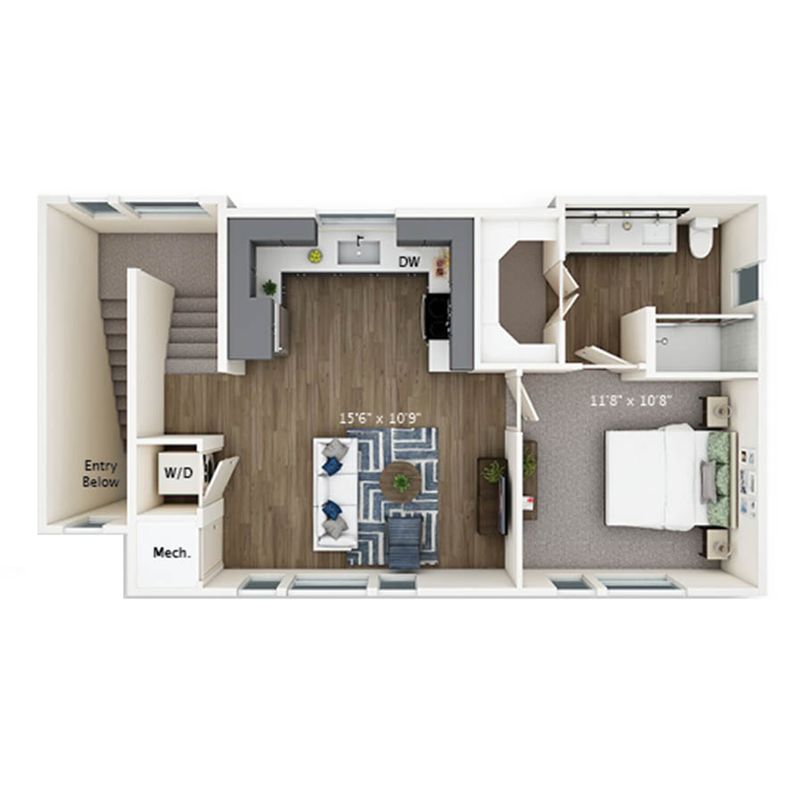 A6 floor plan