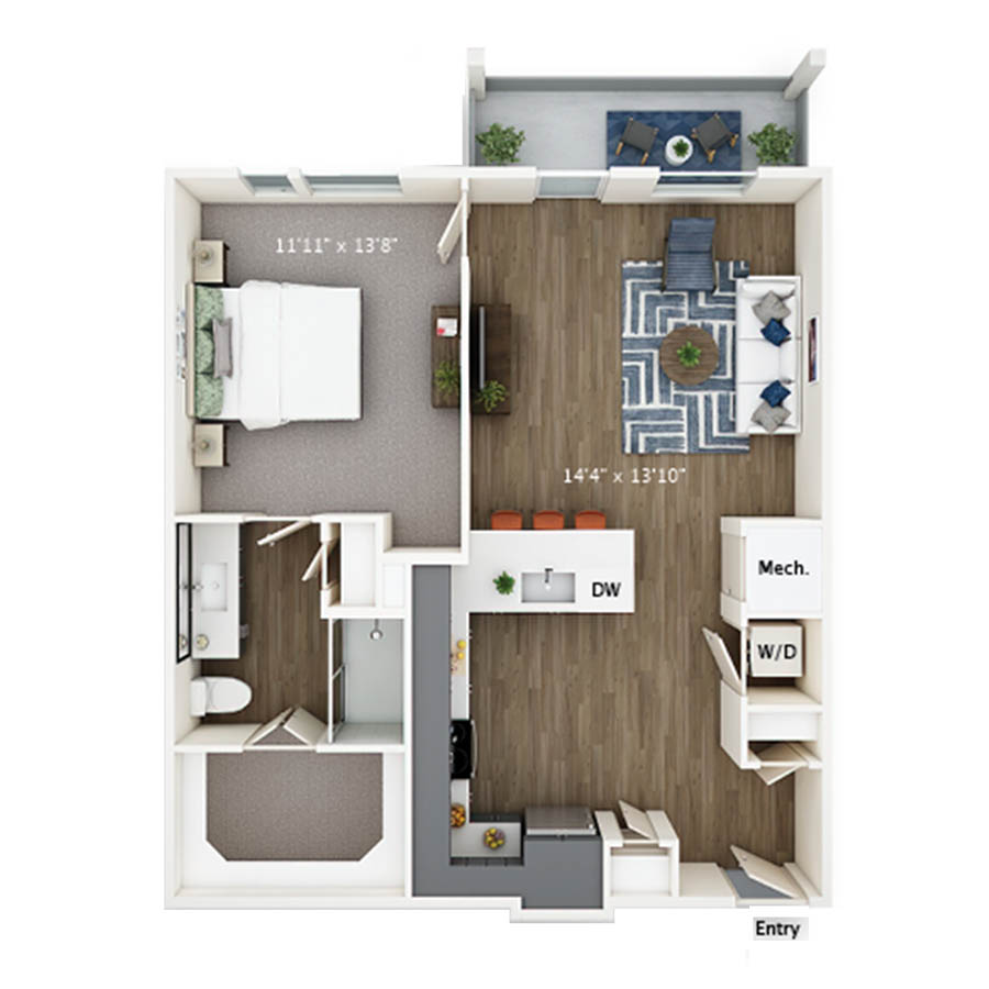 A5 AFF floor plan