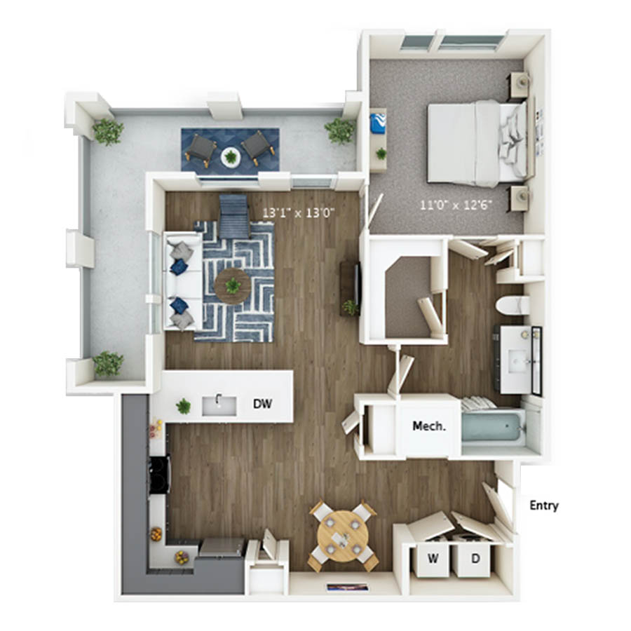 A4 floor plan