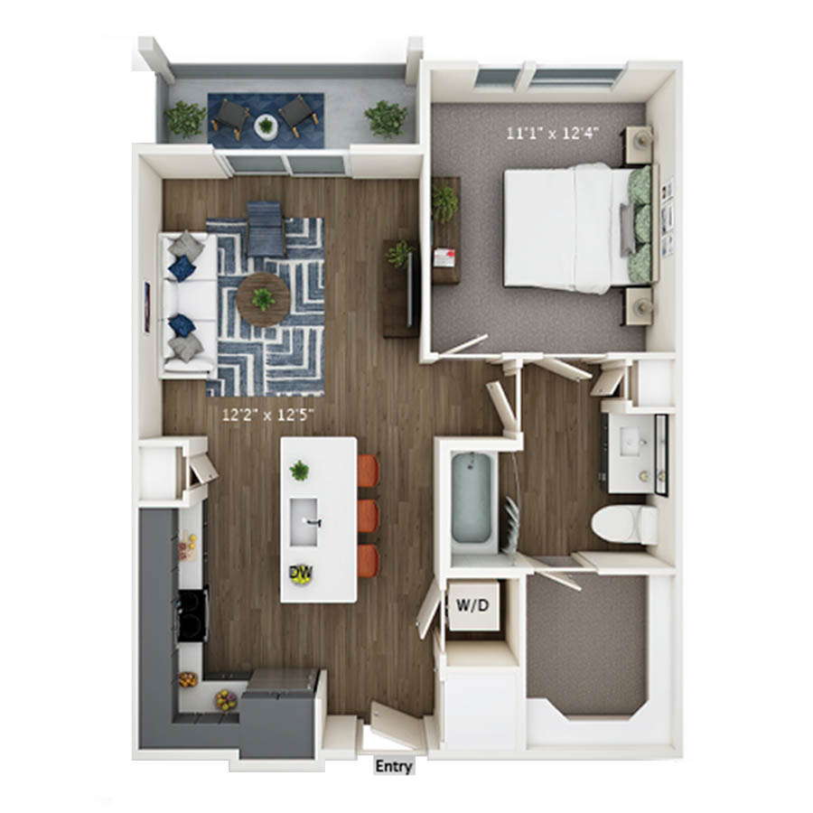 A1 floor plan