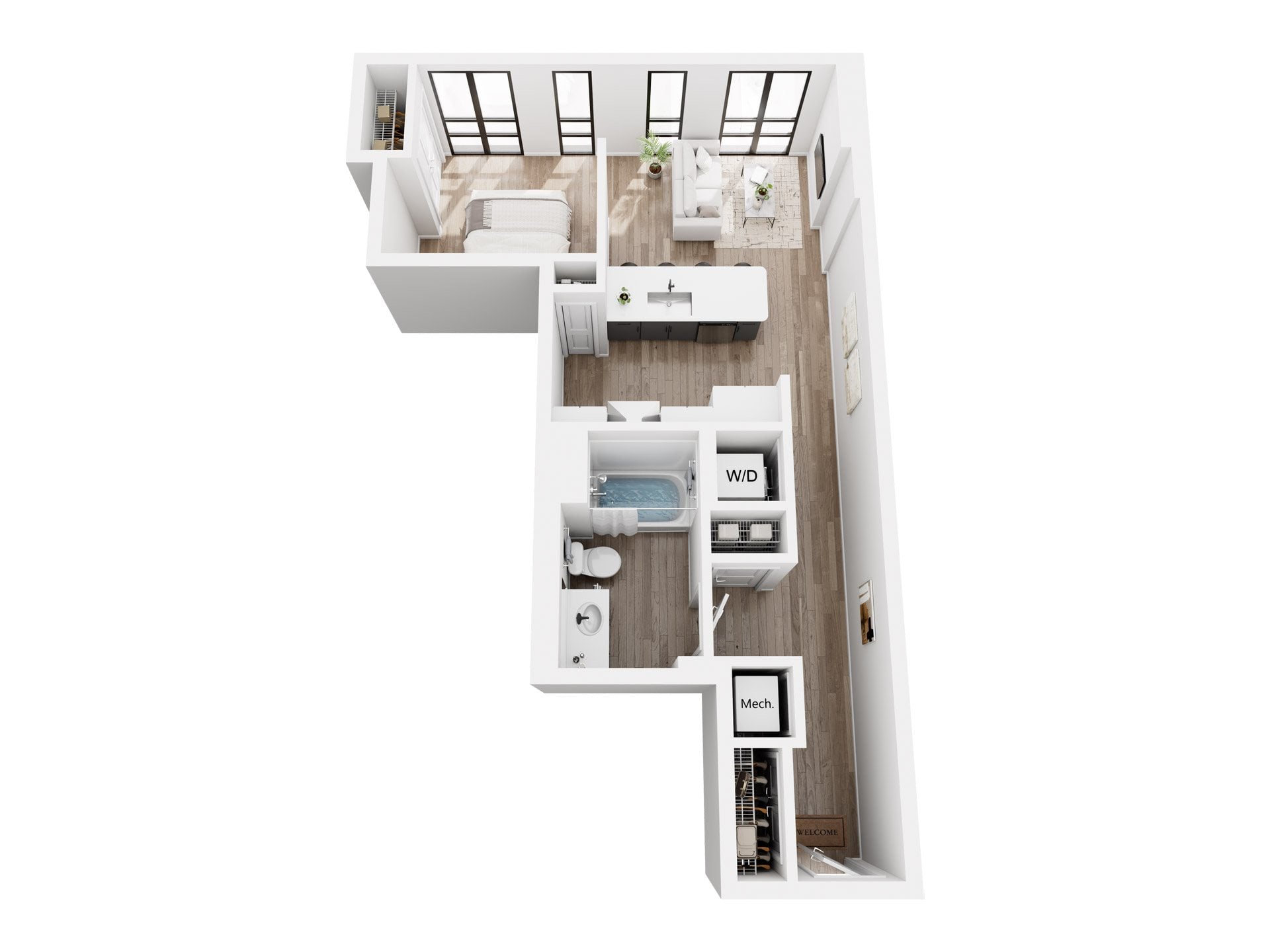 Studio floor plan