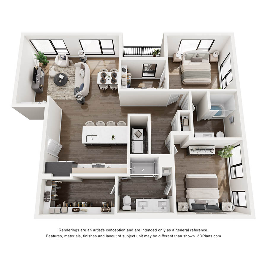 Woolf floor plan