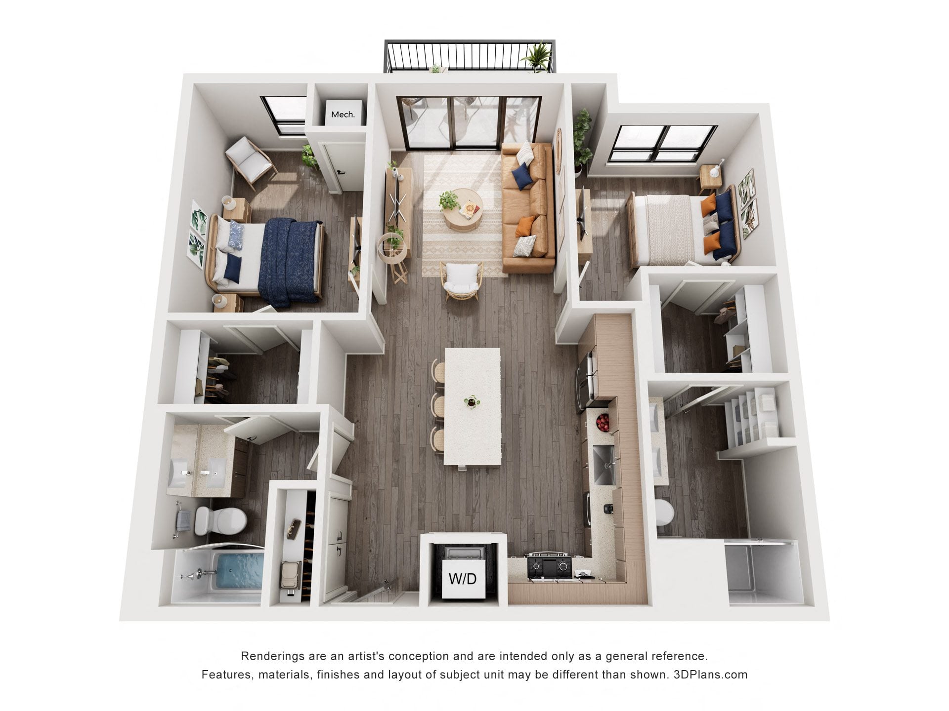 Locust floor plan
