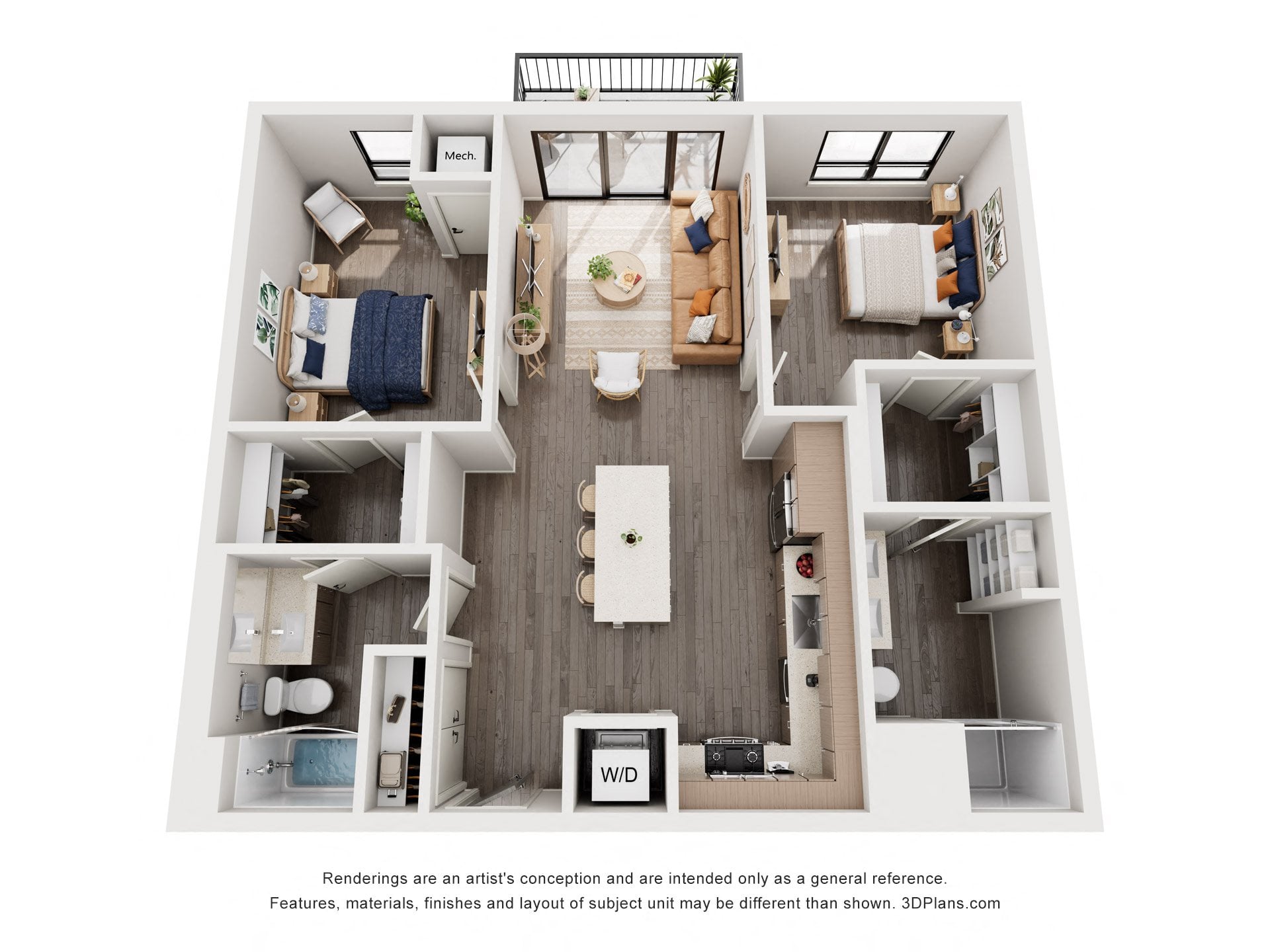 Hawthorn floor plan