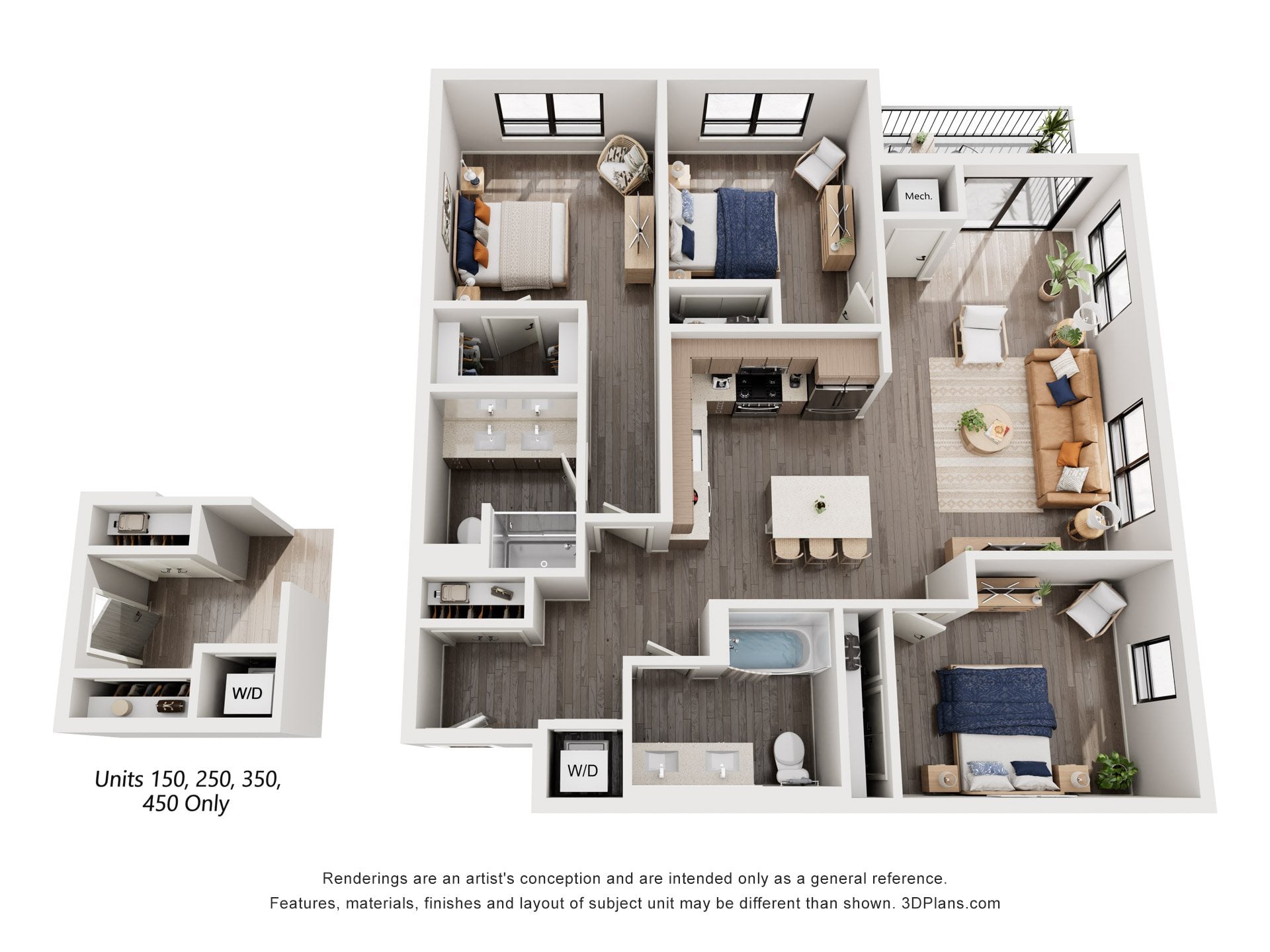 Cottonwood AA floor plan