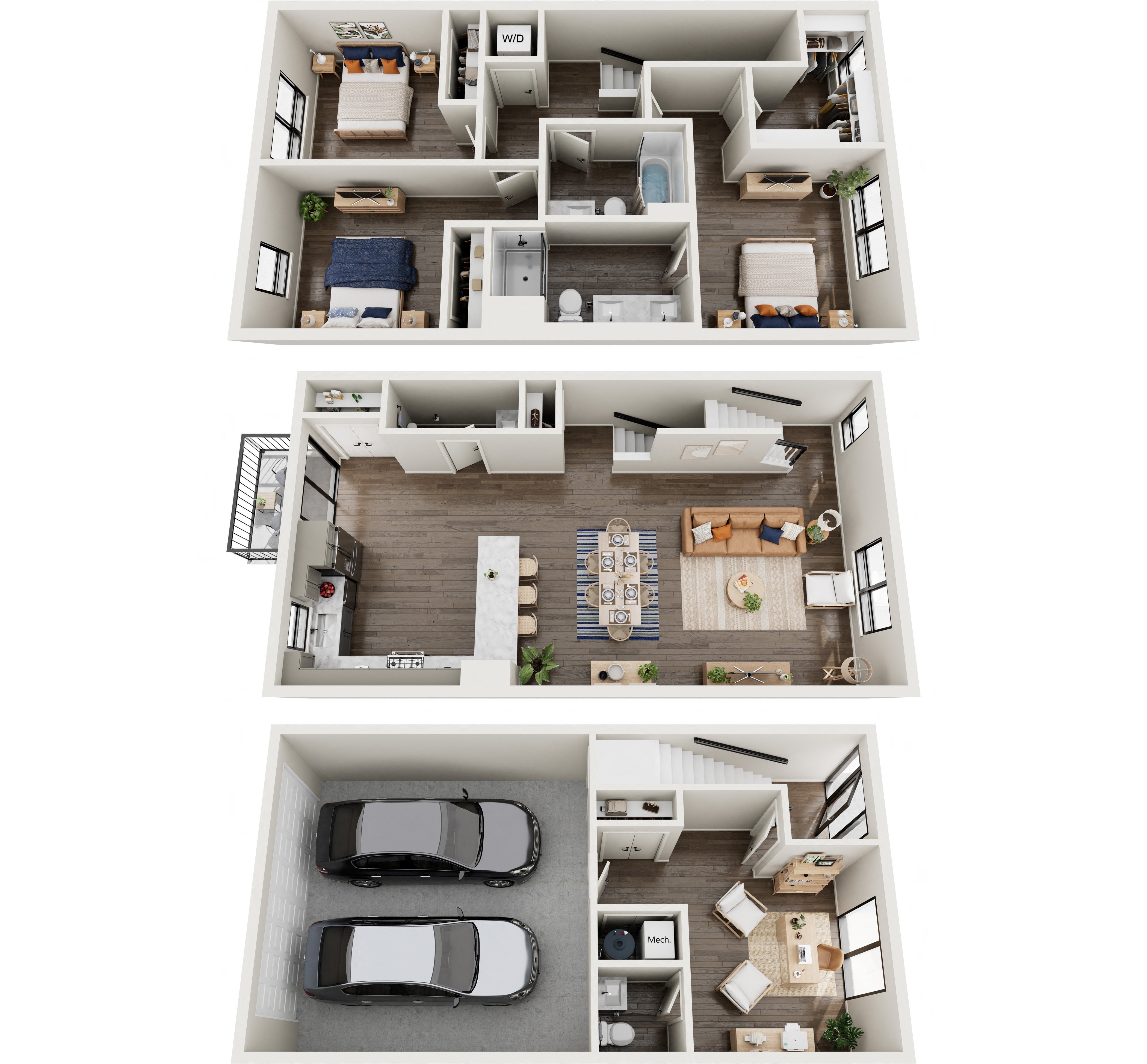 Willow Townhome floor plan