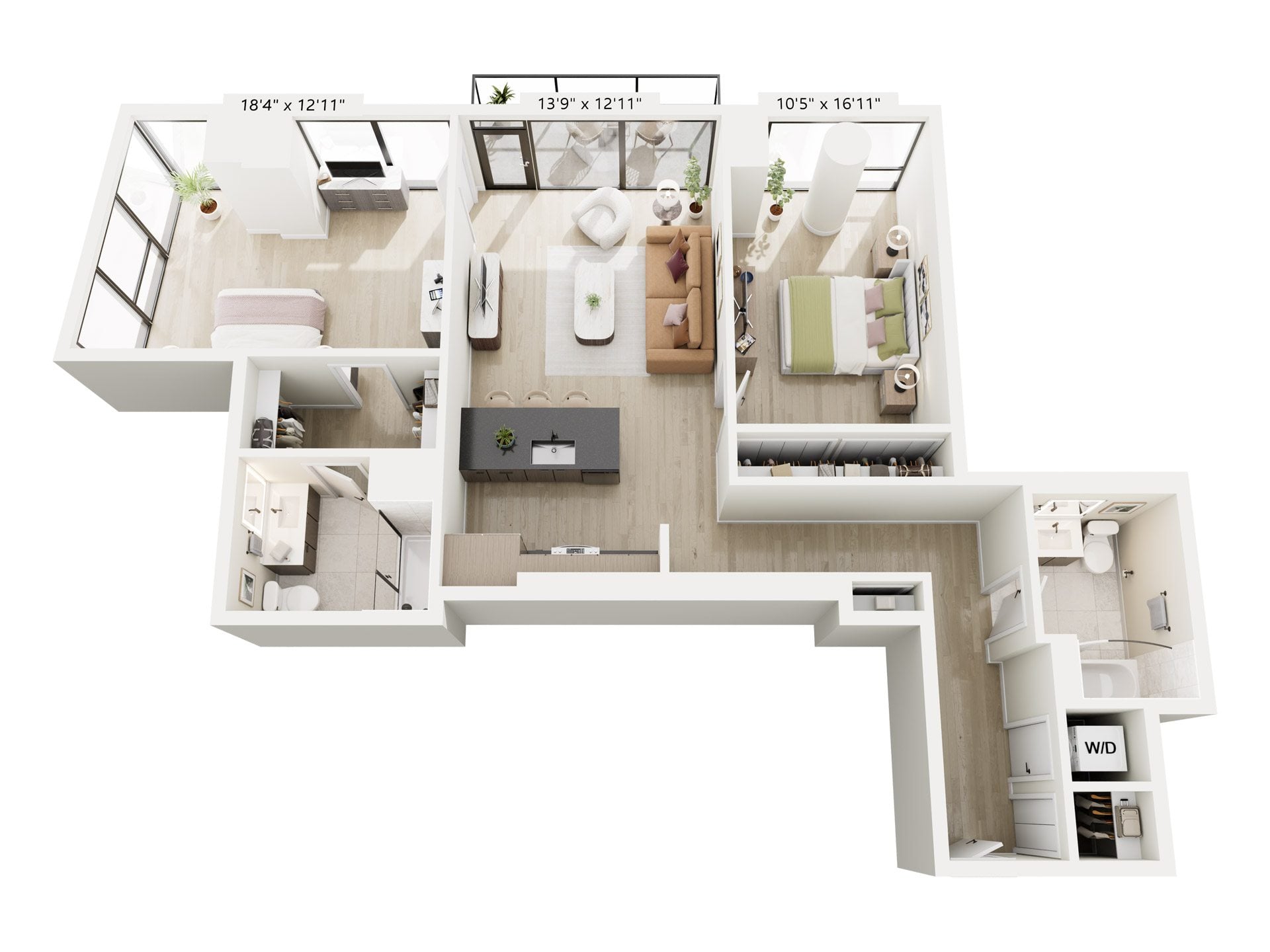 2B-5 floor plan