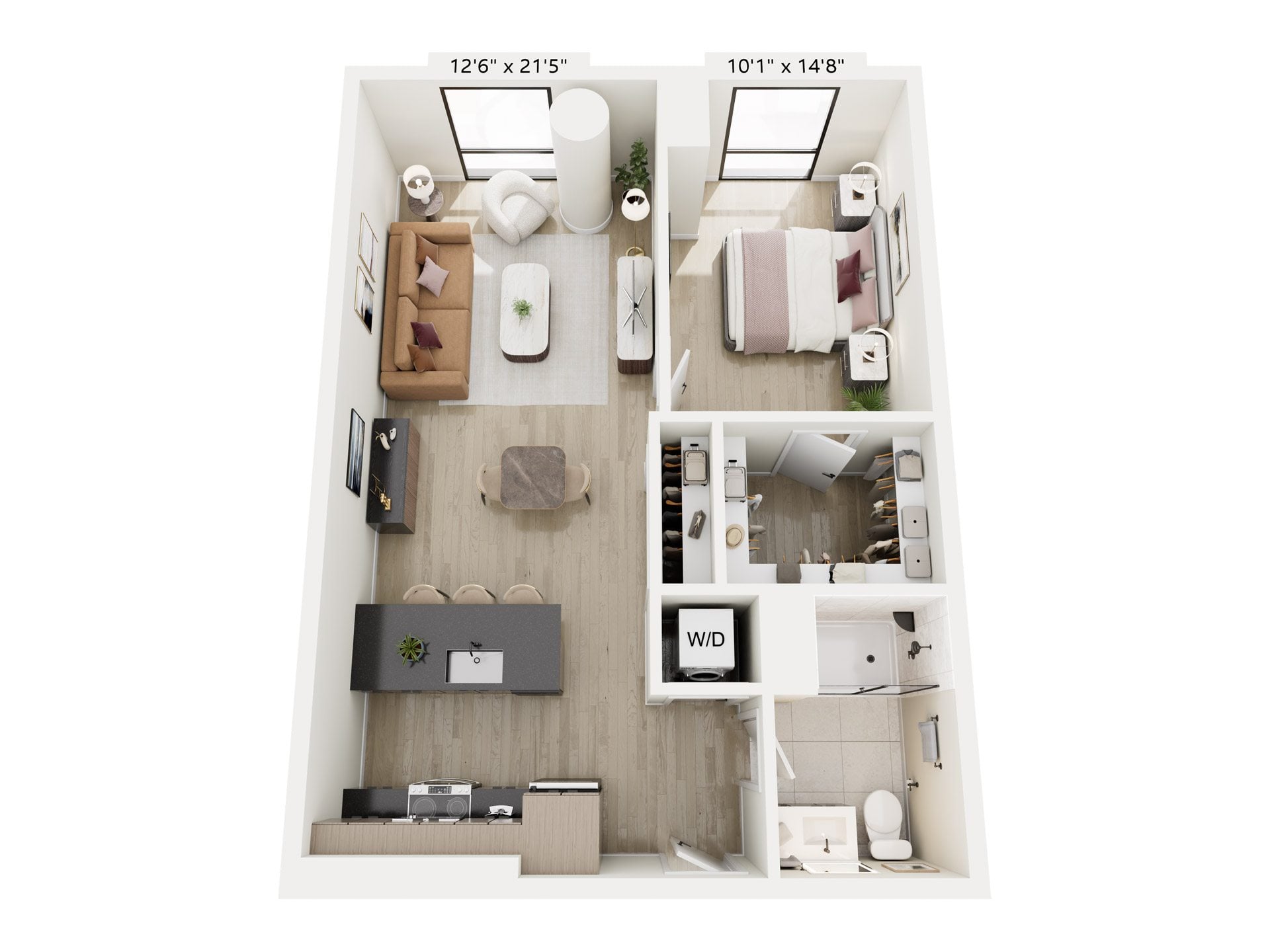 1B-2 floor plan