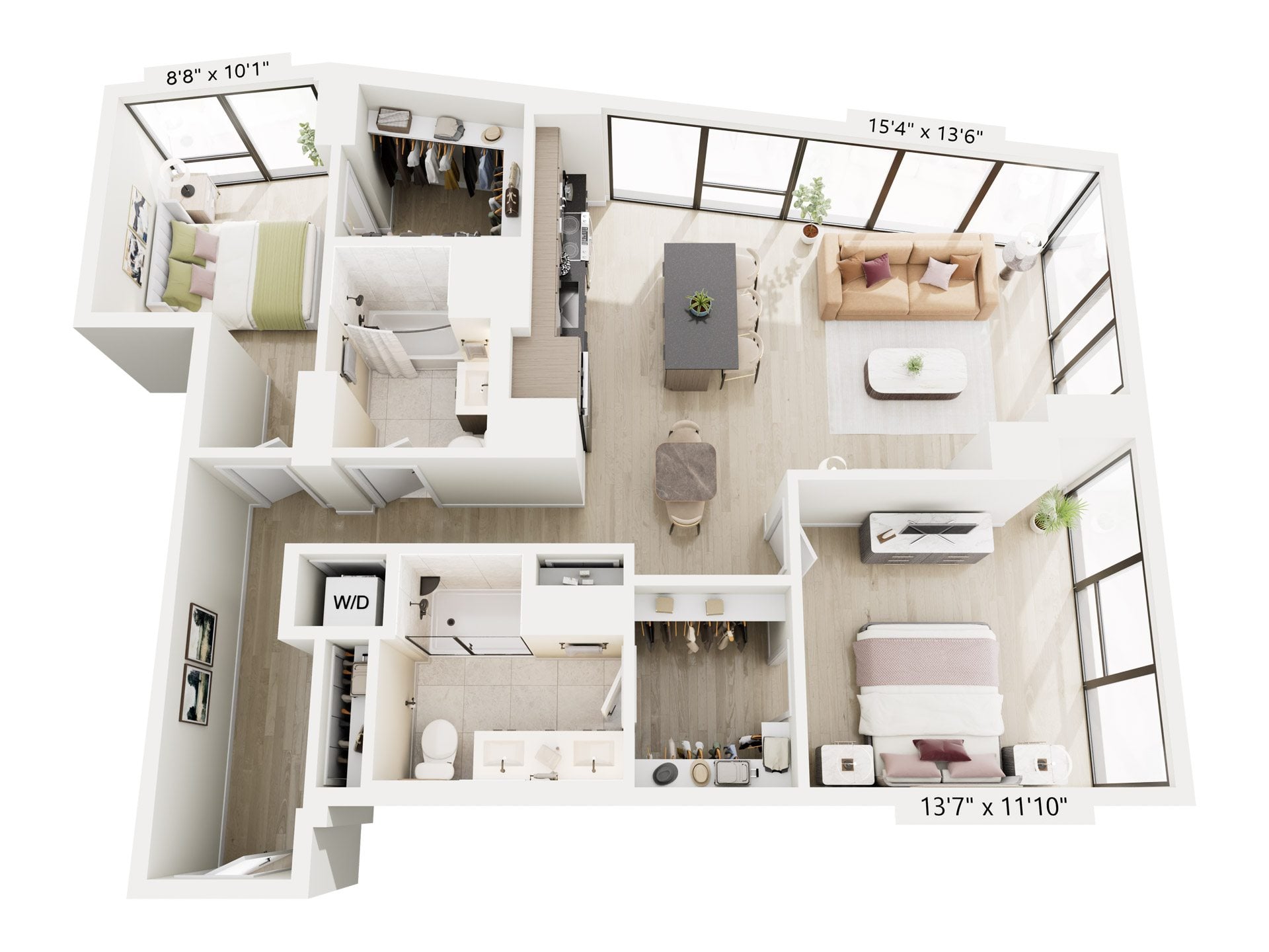 2B-2 floor plan