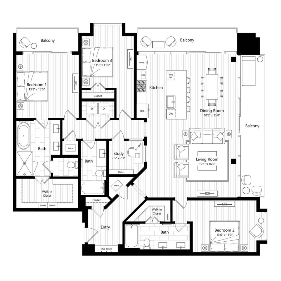 C3 floor plan