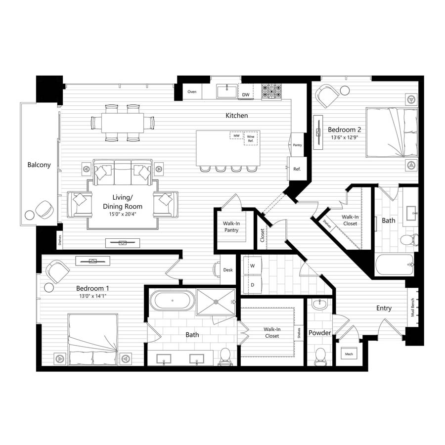 B9 floor plan