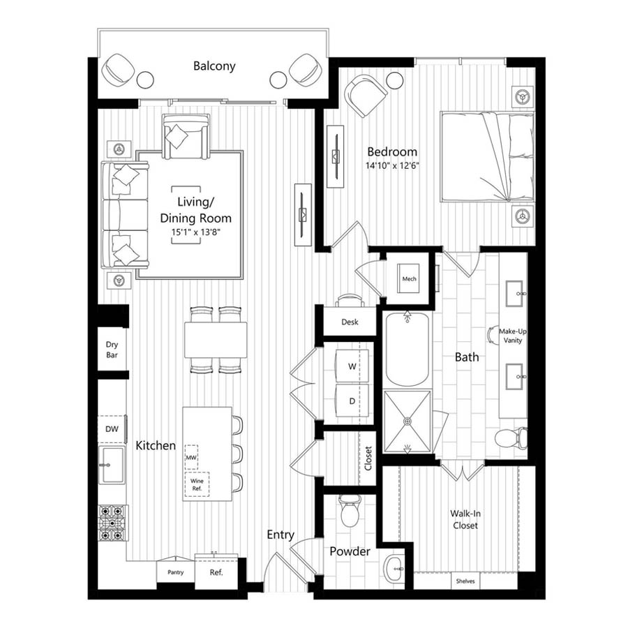 A4 floor plan