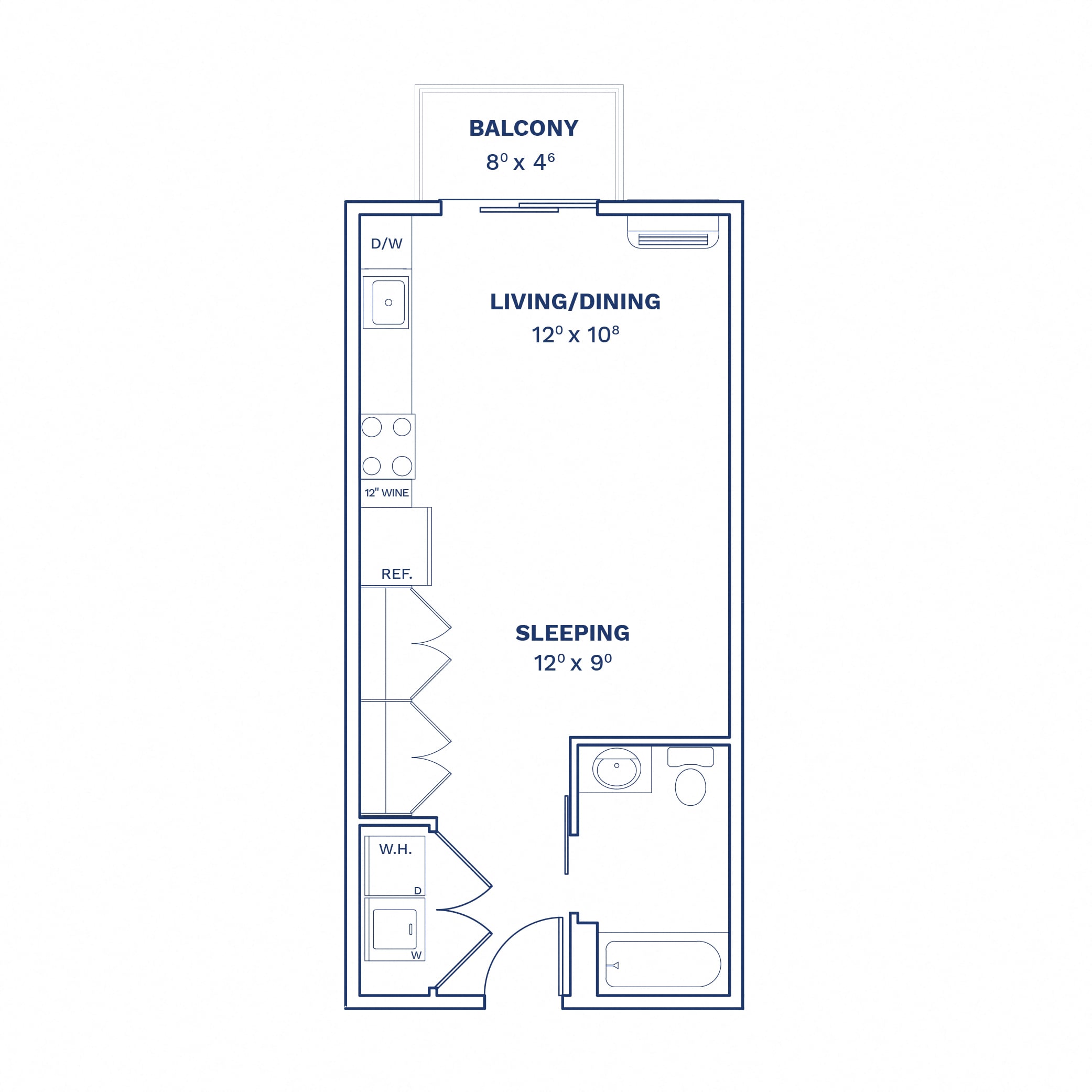 Studio-S1 floor plan