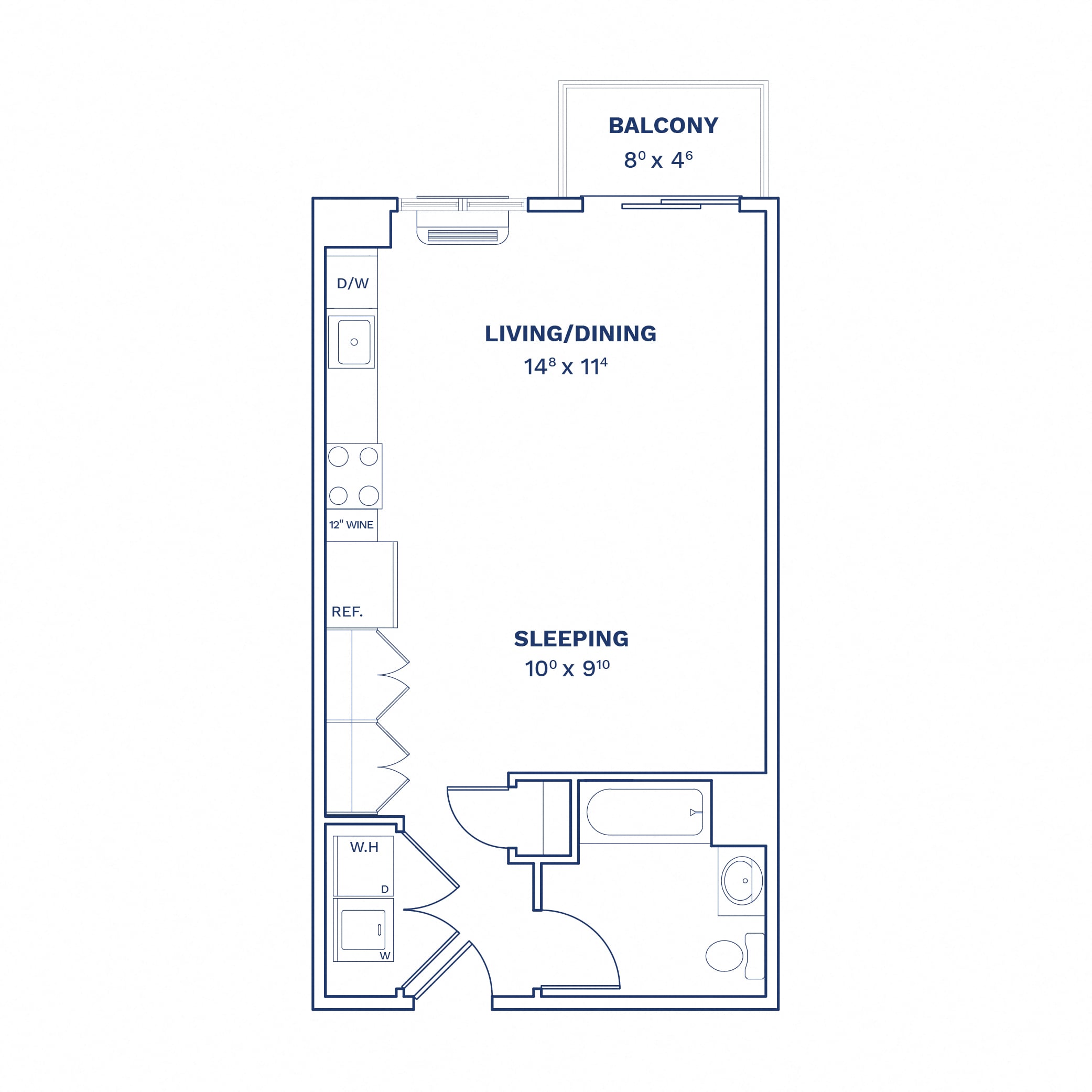 Studio-S3 floor plan