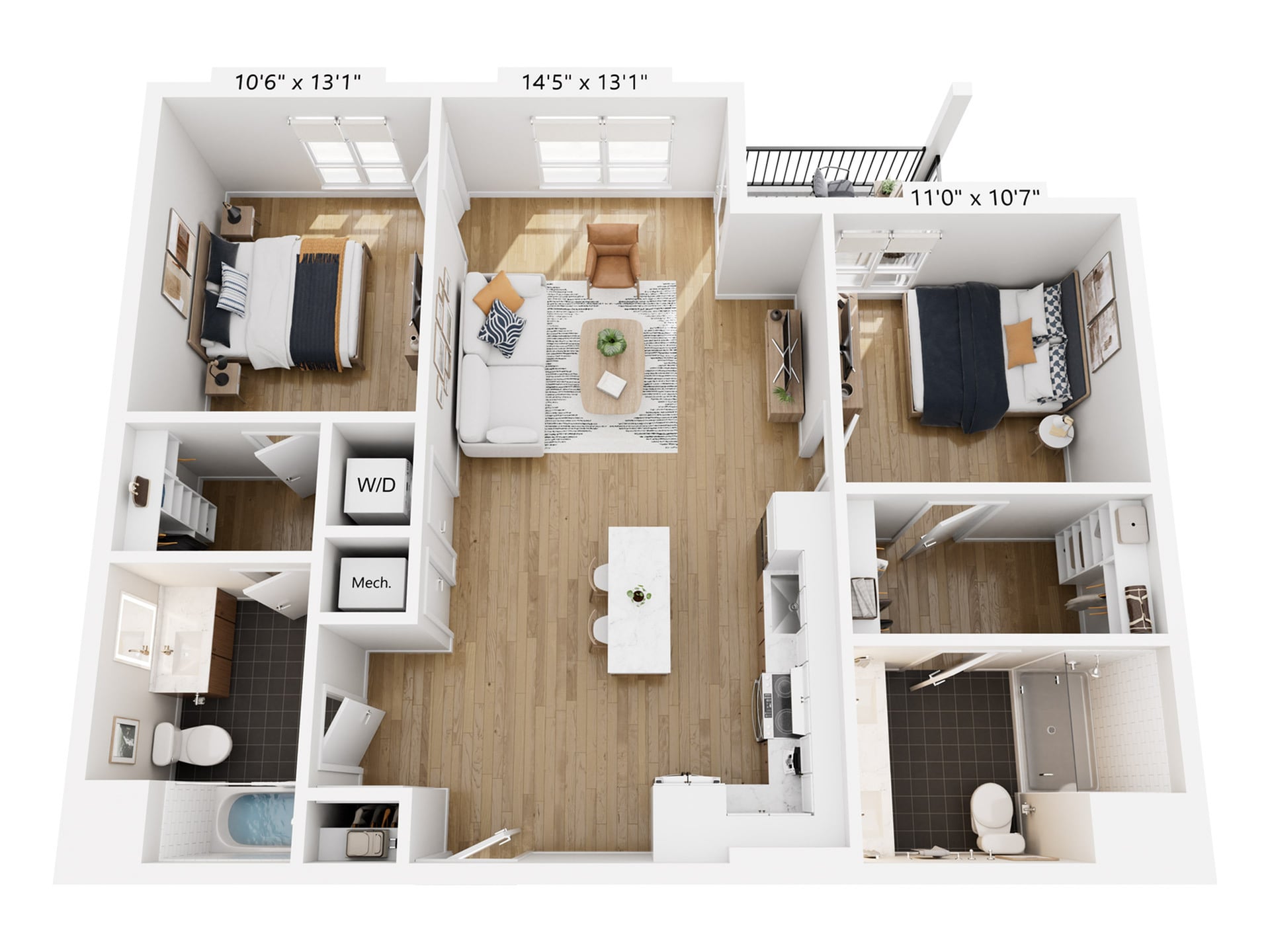 B4 floor plan
