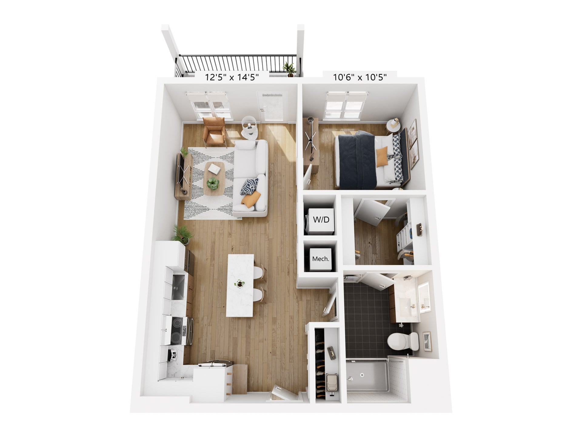 A14 floor plan