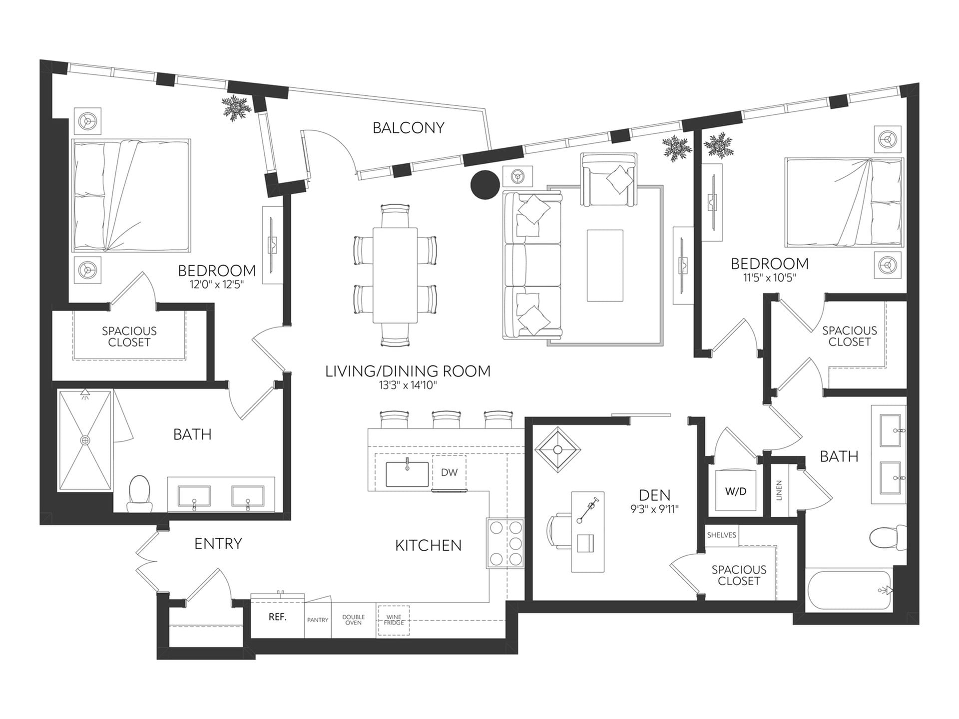 B13D PH floor plan