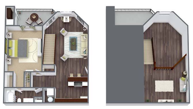 Maple floor plan