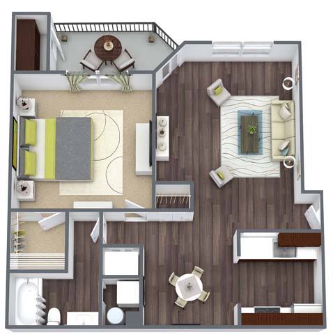 Pine floor plan