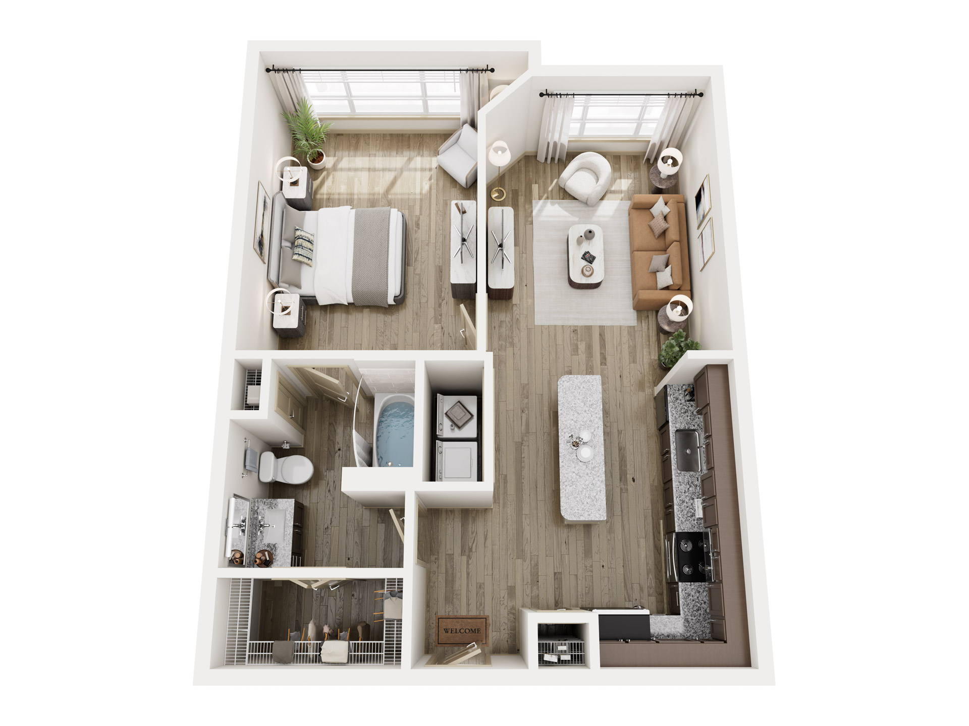 A1 floor plan