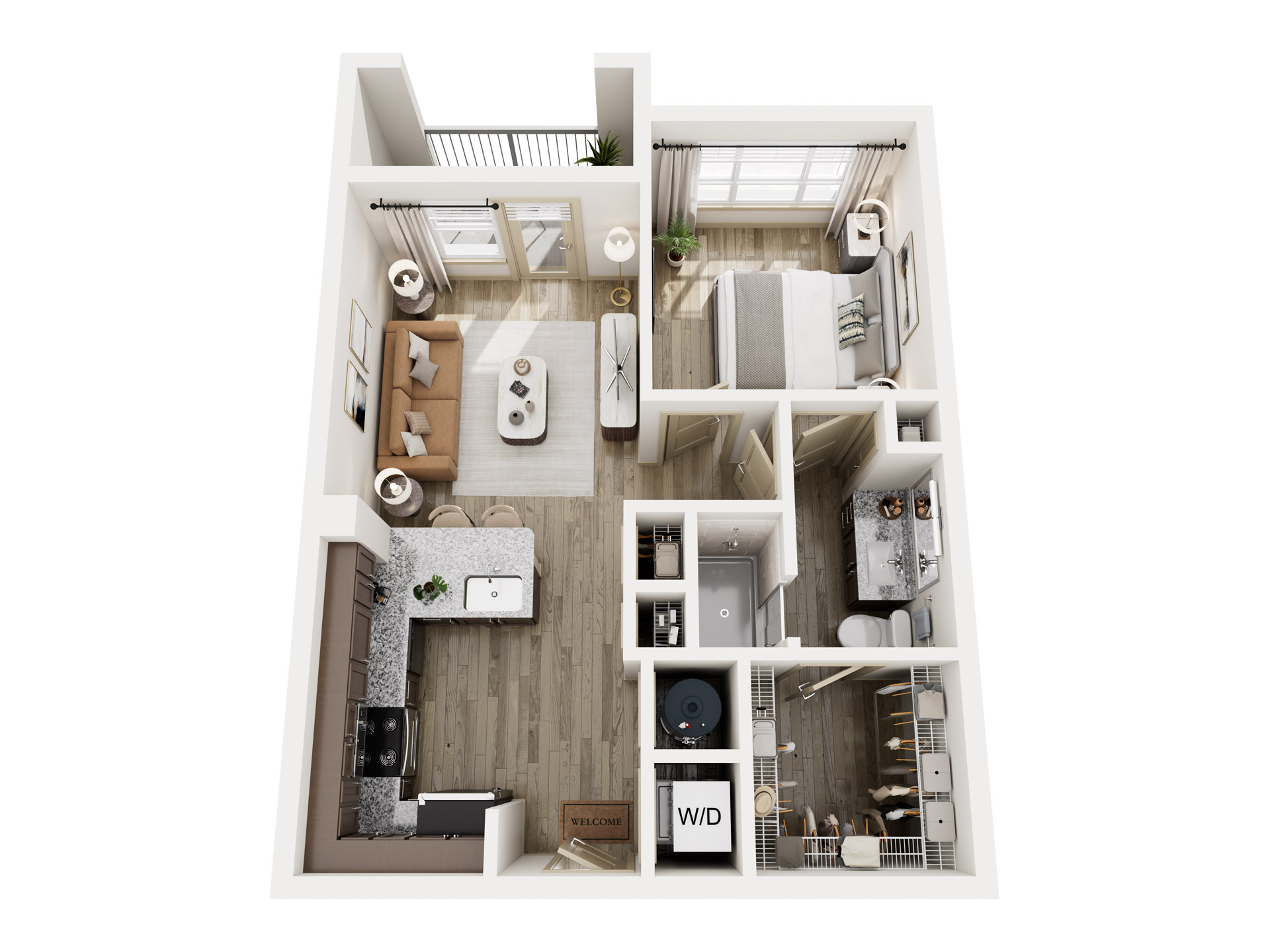 A2 floor plan