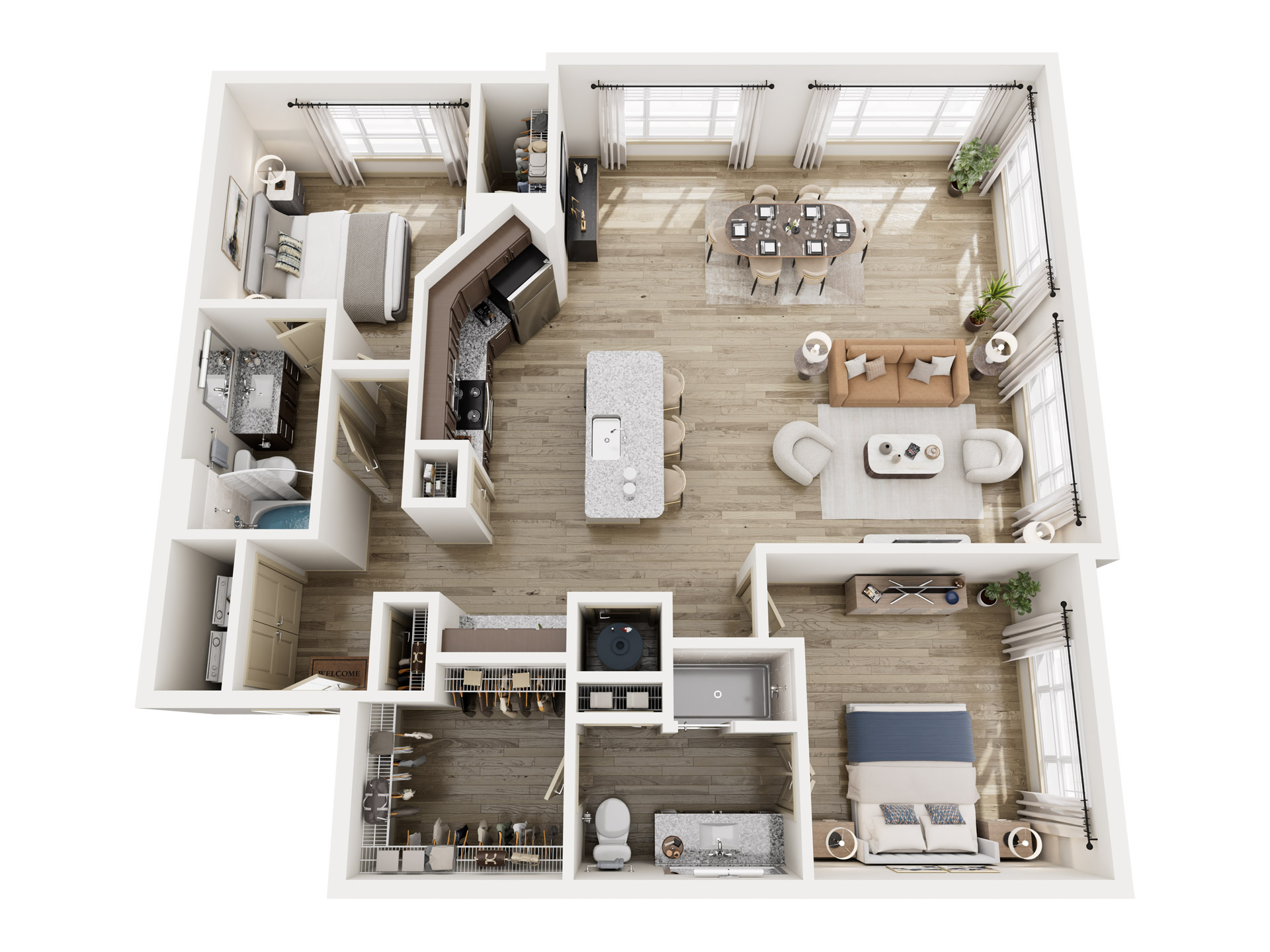B4 floor plan