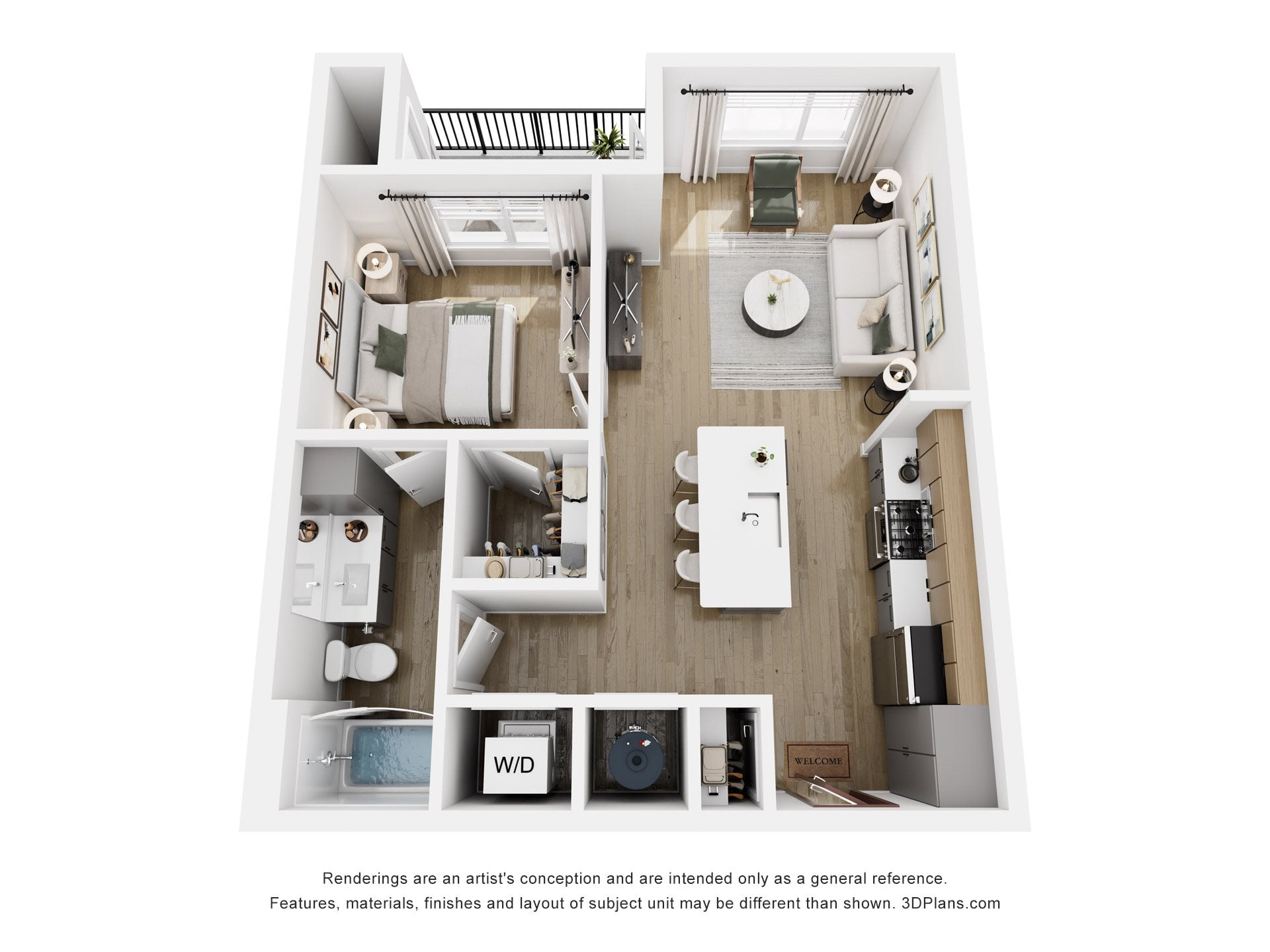 A1 floor plan