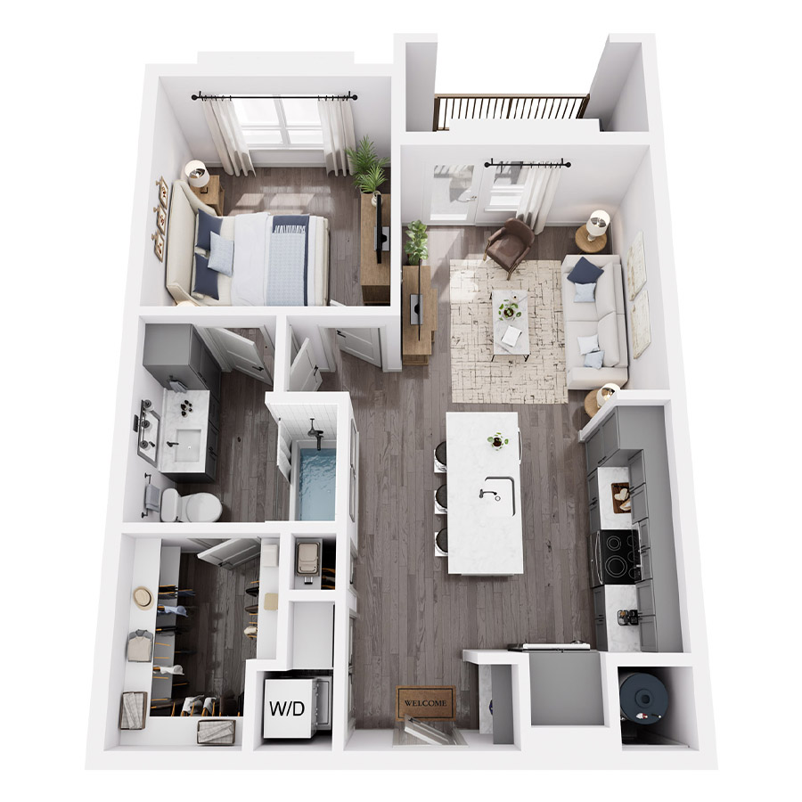 The Davis floor plan