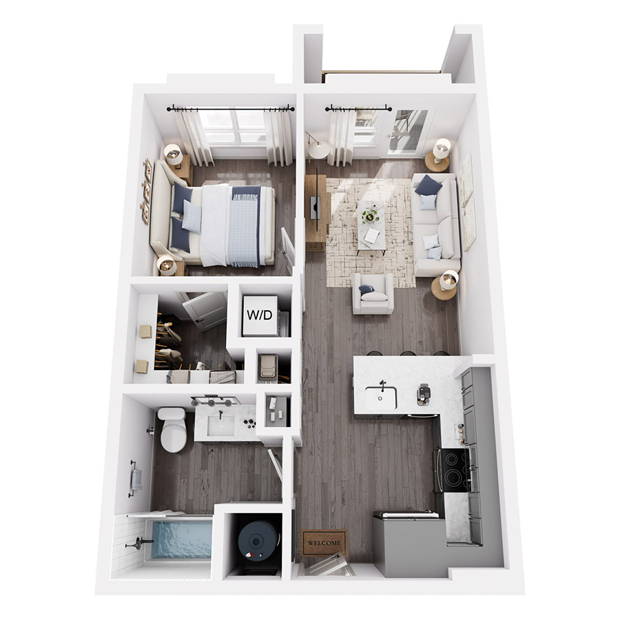 The Collins floor plan