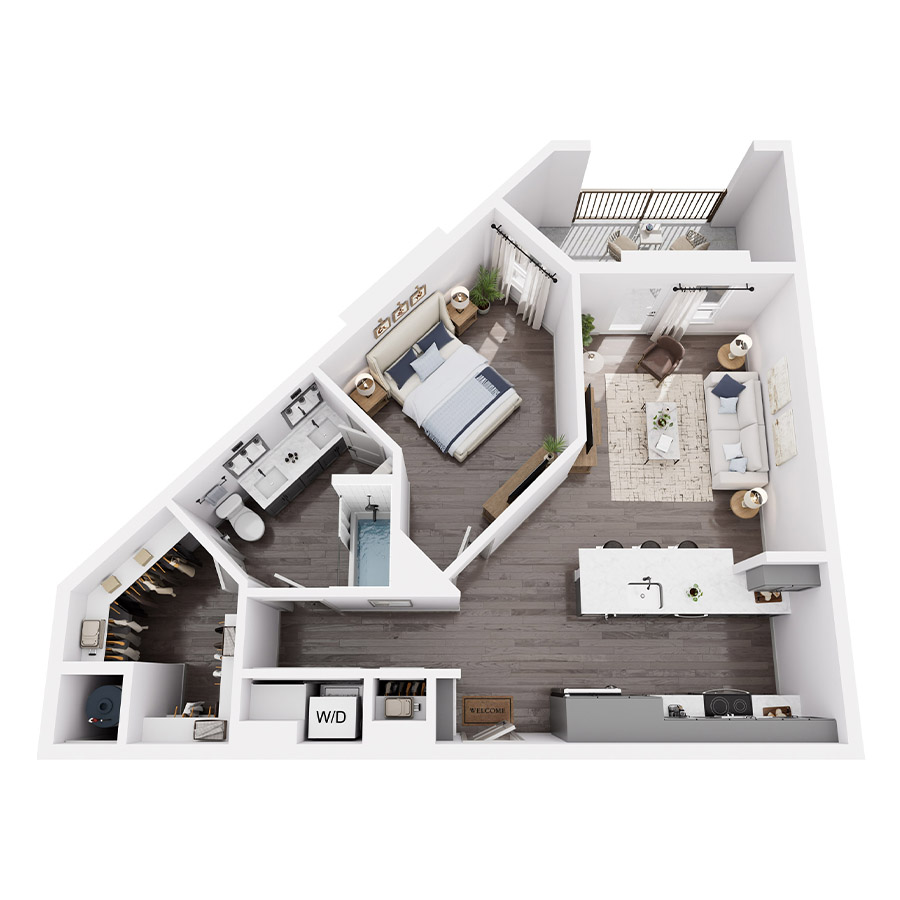 The Fisher floor plan