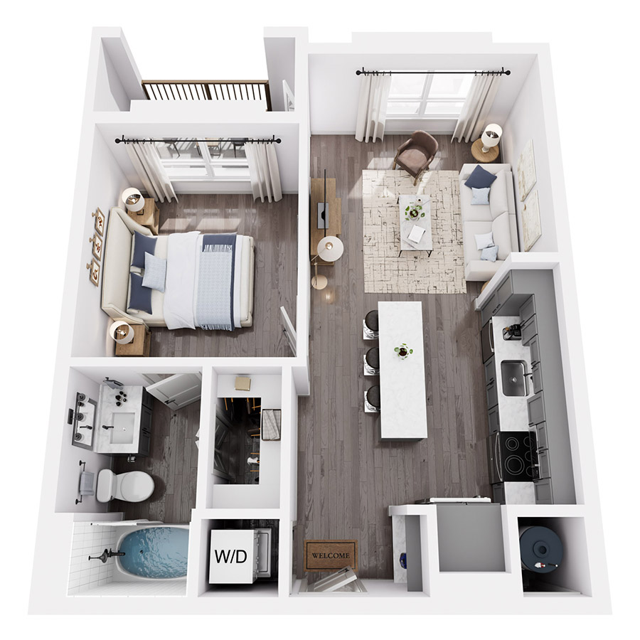 The Carter floor plan